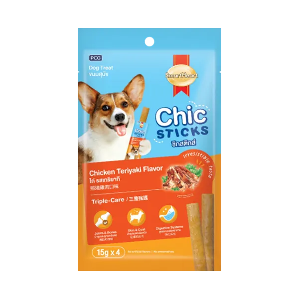 Smartheart Dog Chic Stick Chicken Teriyaki Flavour 60g