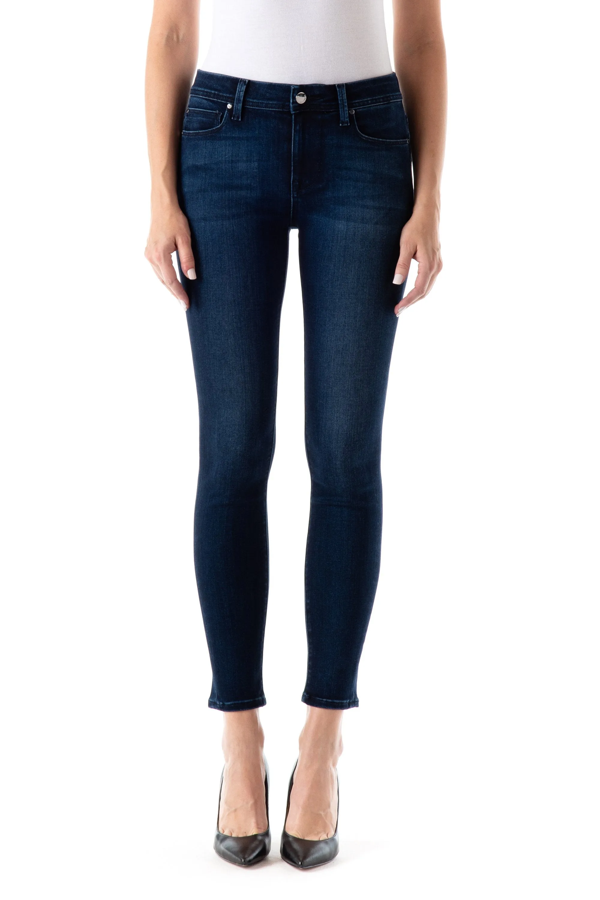 SOLA MID RISE SKINNY JEAN IN LUXE