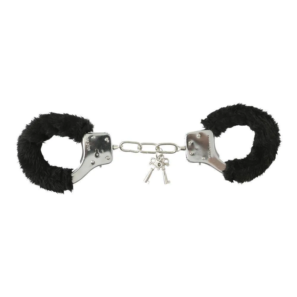 Sportsheets Black Furry Handcuffs