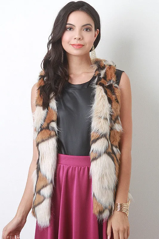 Spotted Fur Vest