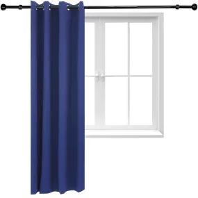 Sunnydaze Outdoor Blackout Curtain Panels with Grommet Top