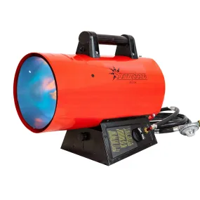 Sunnydaze Red and Black Forced Air Propane Heater