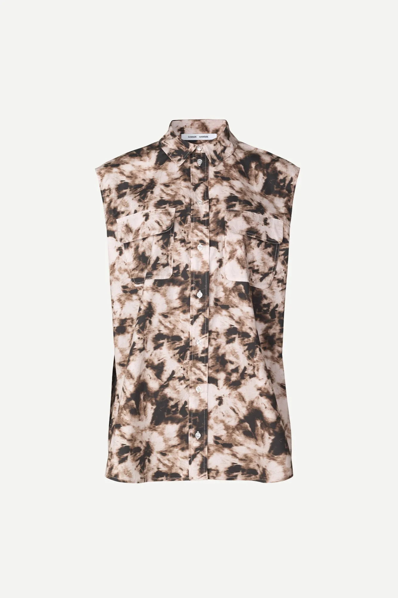 TEA SHIRT TOP - CAMO CLAY - SAMSOE