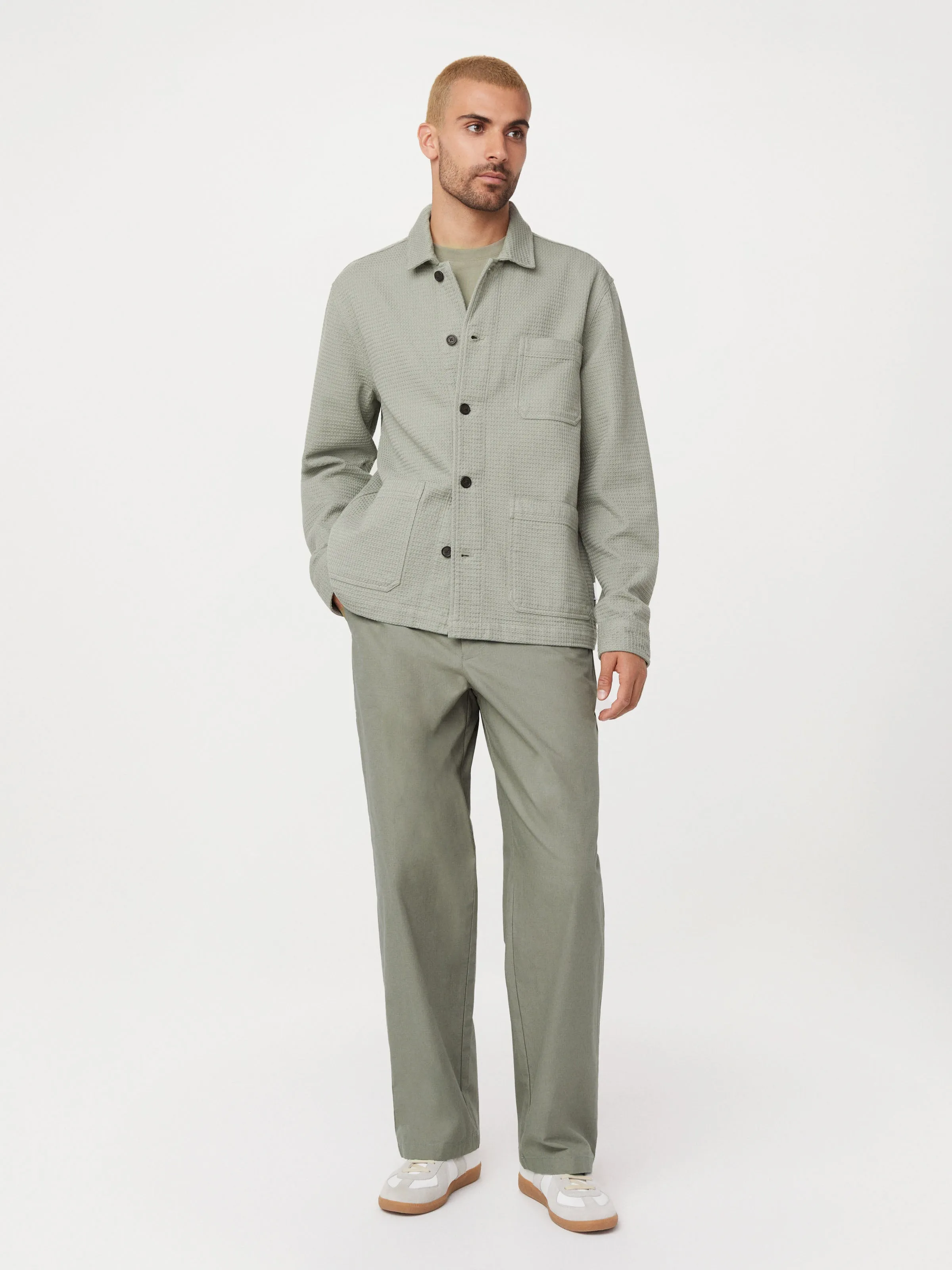 The Chore Overshirt in Green