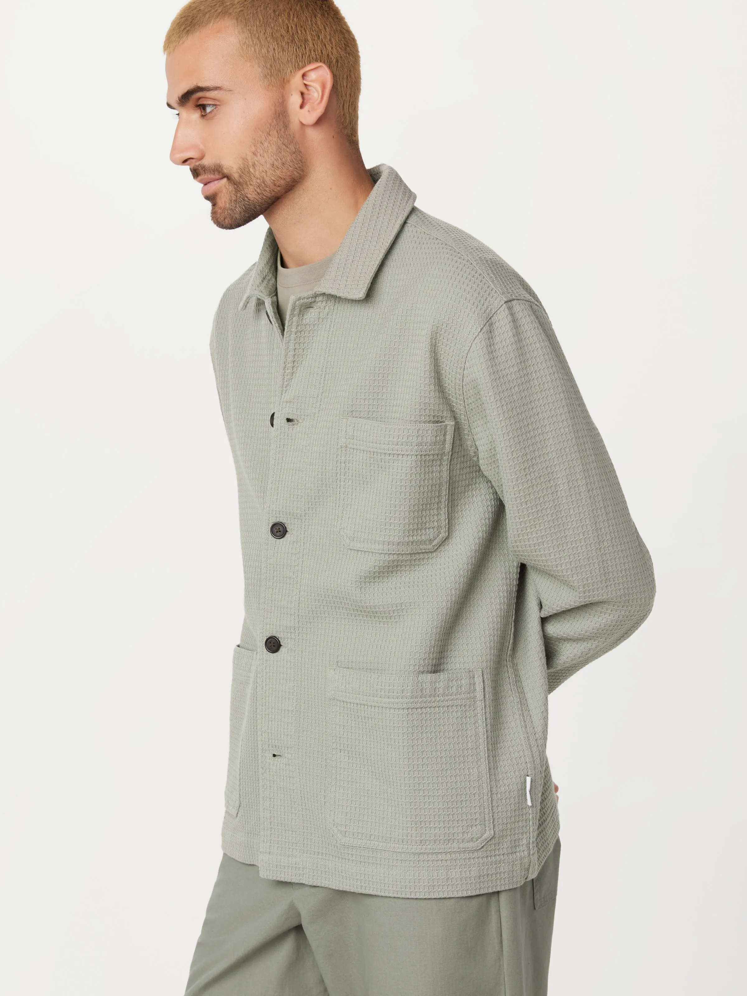 The Chore Overshirt in Green