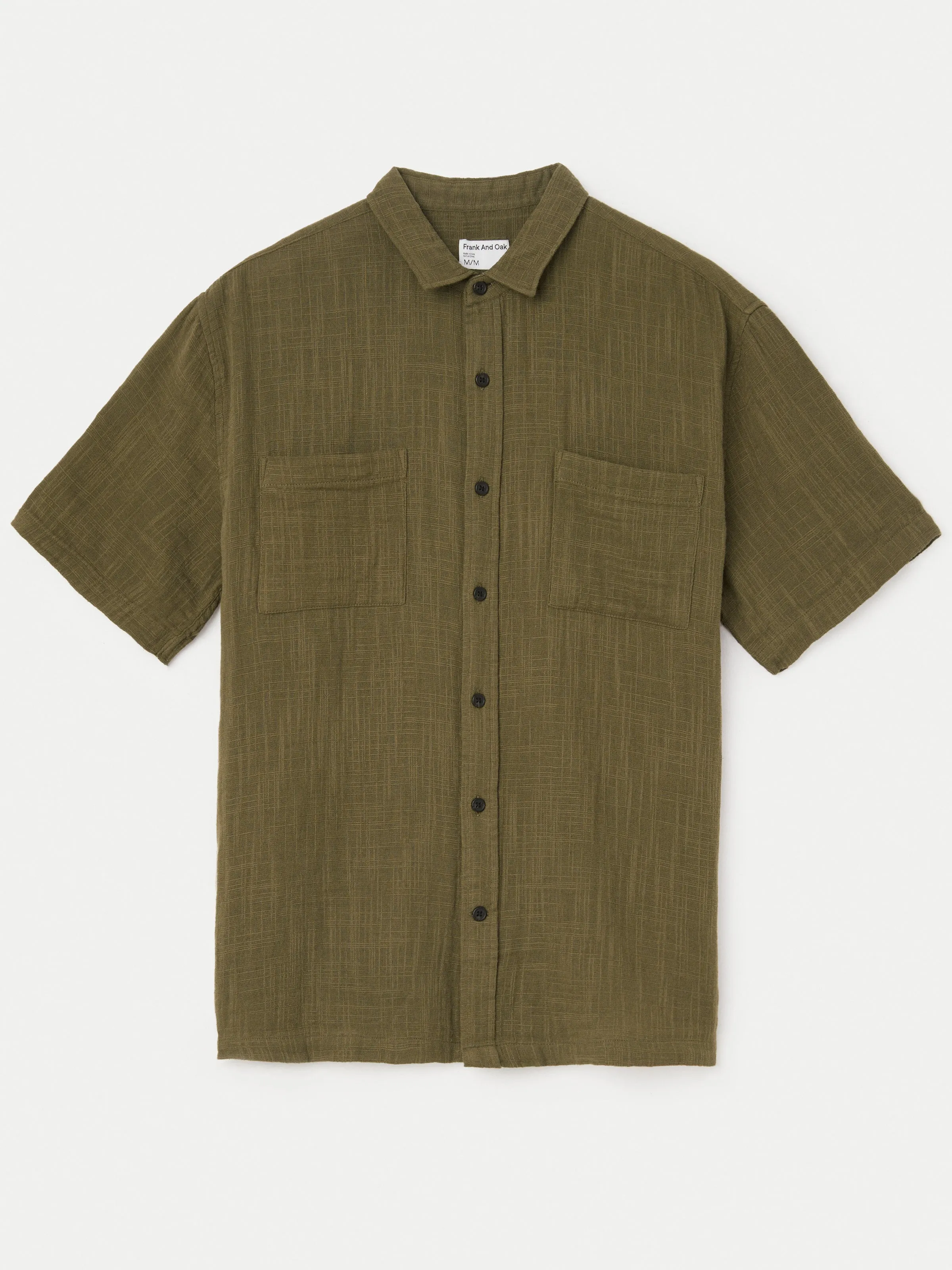 The Double Cloth Shirt in Tuscany Green