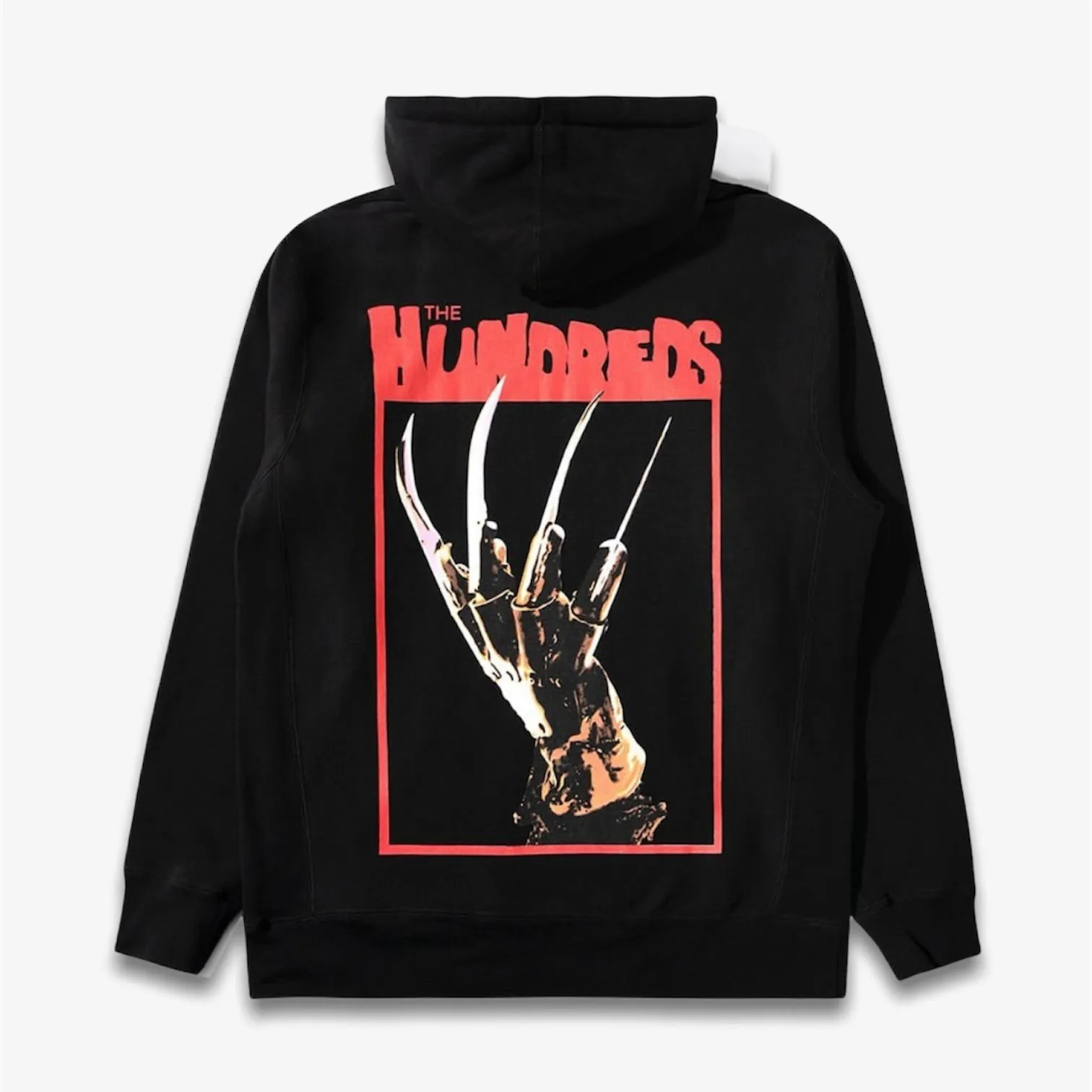 The Hundreds x A Nightmare on Elm Street Kruger Hand Hooded Pullover Black