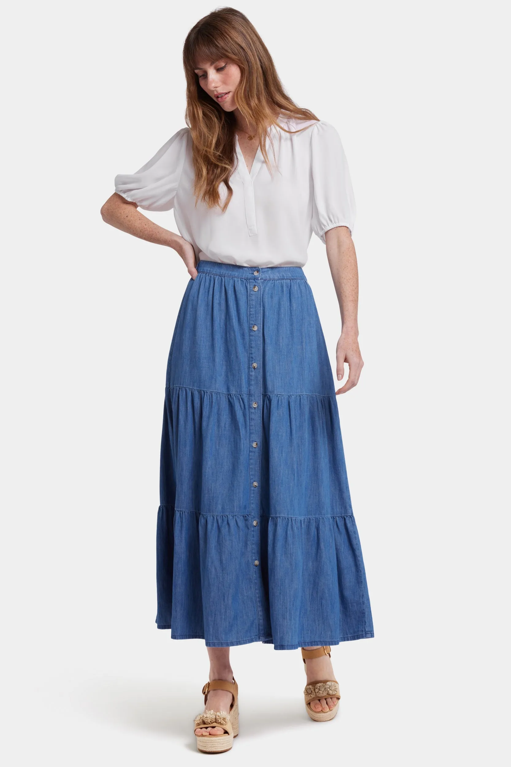 Tiered Maxi Skirt | Everly