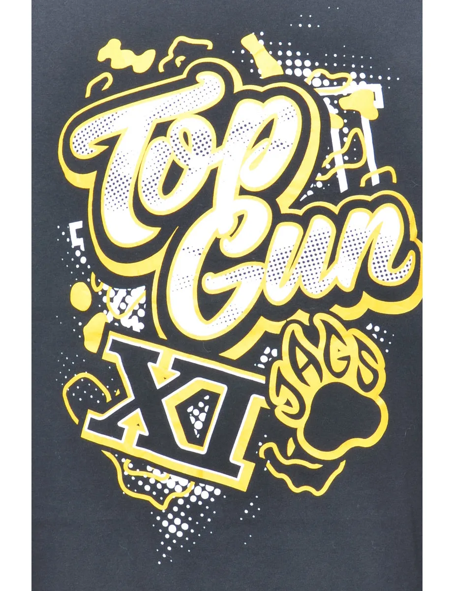 Top Gun Printed T-shirt - XL