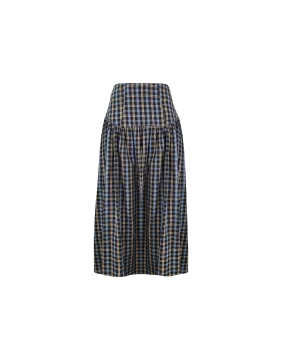 TRULLI SKIRT BLACK TARTAN