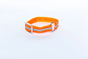 Upland Field Reflective Orange Dog Collar