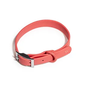 Wild One Collar - Coral Red